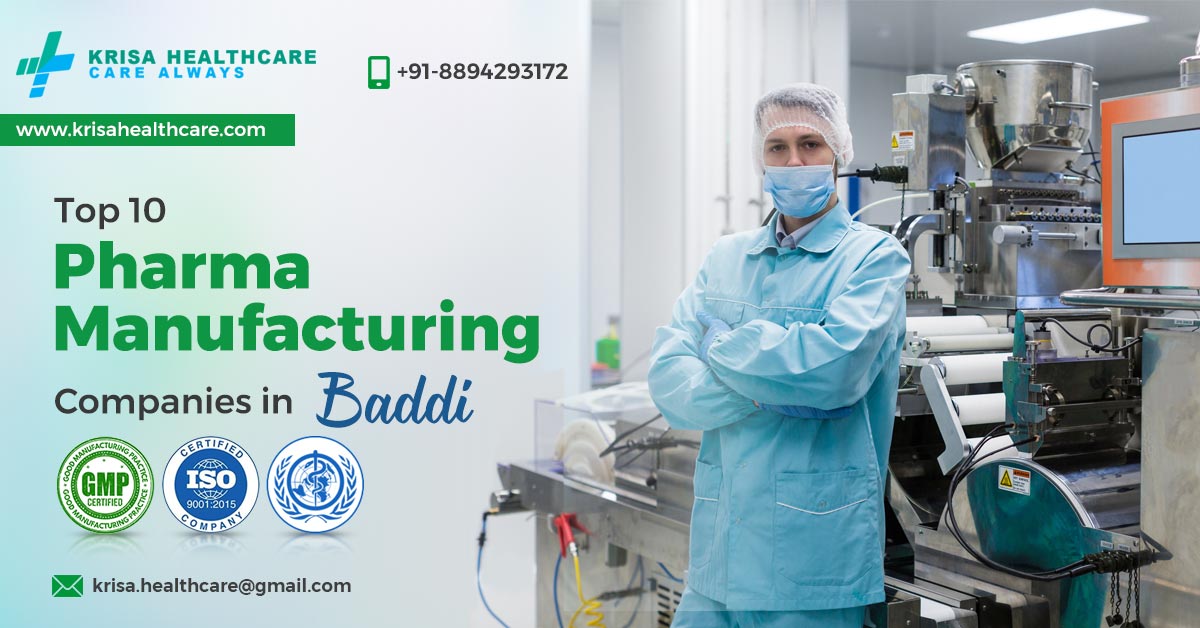 Top 10 pharma manufacturing companies in baddi