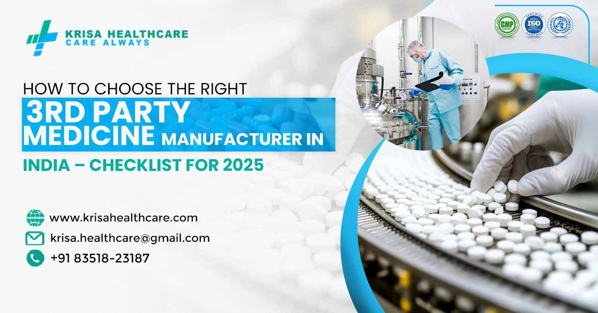 3rd party medicine manufacturers in India