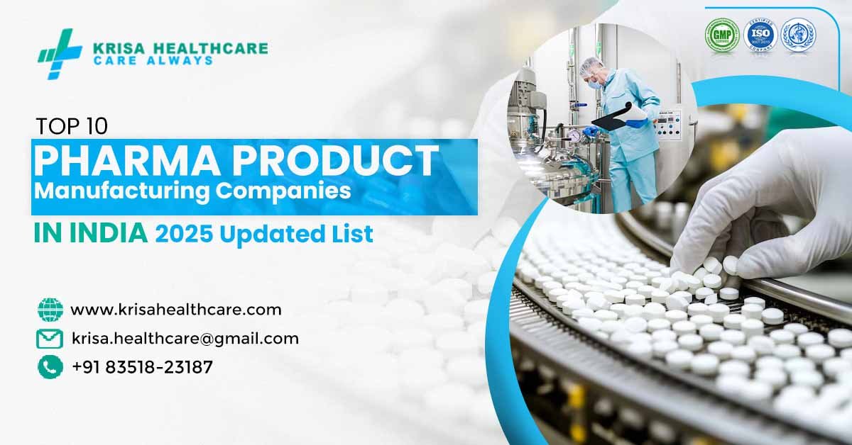 Top 10 Pharma Product Manufacturing Companies in India