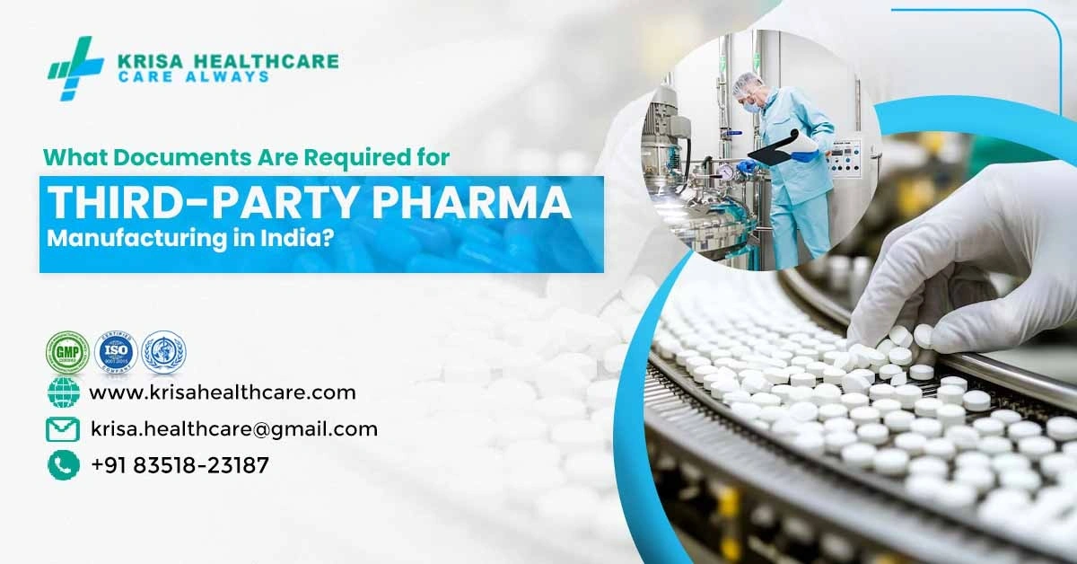 Documents Required for Third-Party Pharma Manufacturing in India